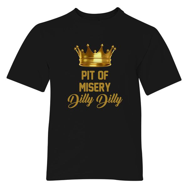 Pit Of Misery Dilly Dilly Youth T-Shirt Black / S