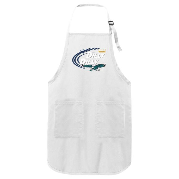 Dilly Dilly Eagles Apron White / One Size