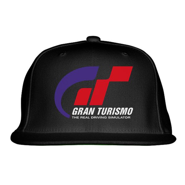 Gran Turismo Game Logo Snapback Hat Black / One Size