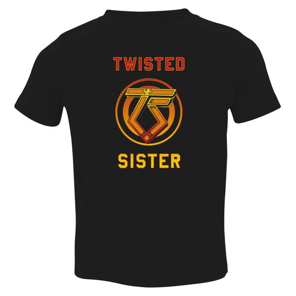 Twisted Sister Toddler T-Shirt Black / 3T