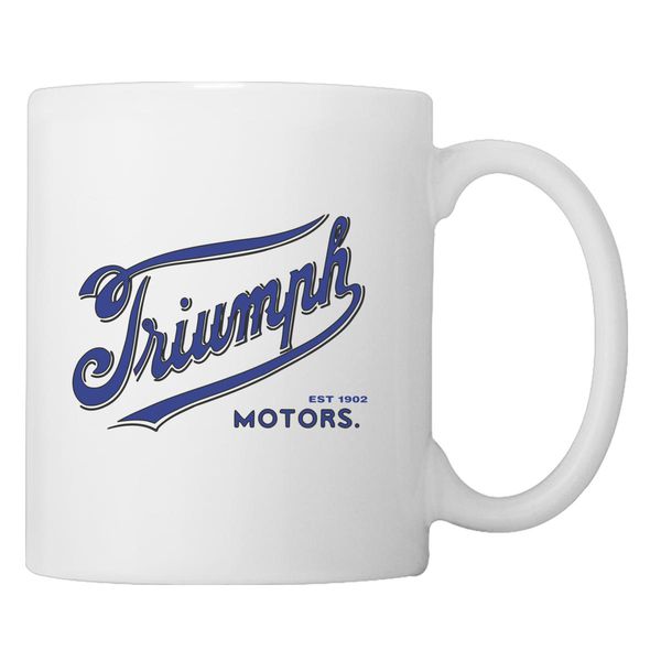 Triumph Motorcycles 1902 Logo Coffee Mug White / One Size