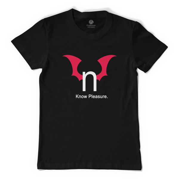 N Hentai Logo Know Pleasure Men&#039;s T-Shirt Black / S