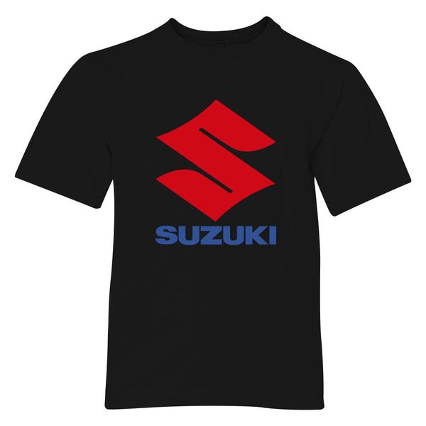 Suzuki Logo Youth T-Shirt Black / S