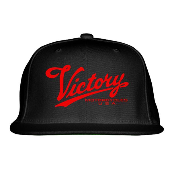 Victory Motorcycles Snapback Hat Black / One Size