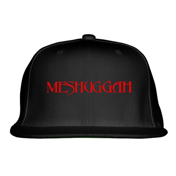Meshuggah Snapback Hat Black / One Size