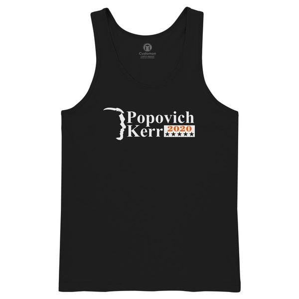 Popovich Kerr 2020 Men&#039;s Tank Top Black / S