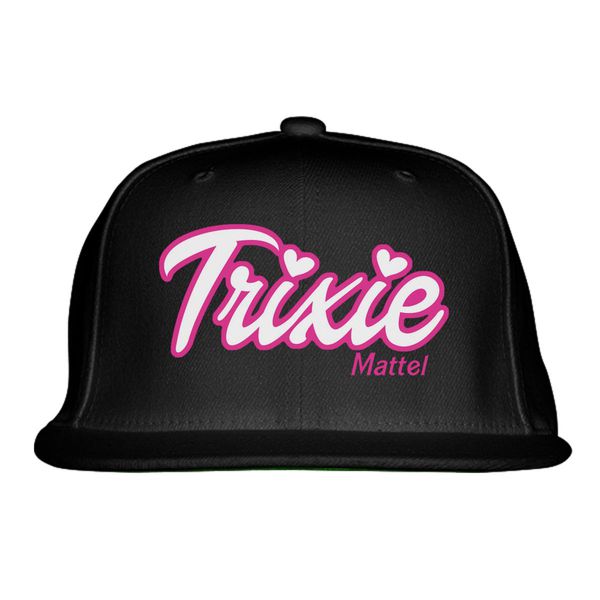Trixie Mattel Logo Snapback Hat Black / One Size