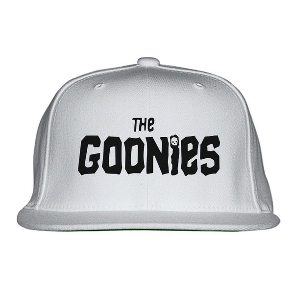 The Goonies Snapback Hat White / One Size