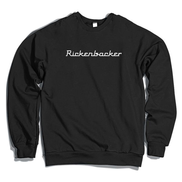 Rickenbacker Logo Crewneck Sweatshirt Black / S