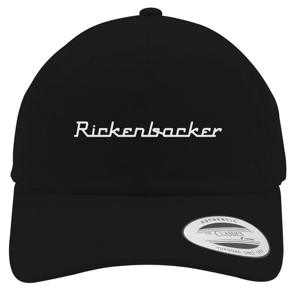 Rickenbacker Logo Cotton Twill Hat Black / One Size