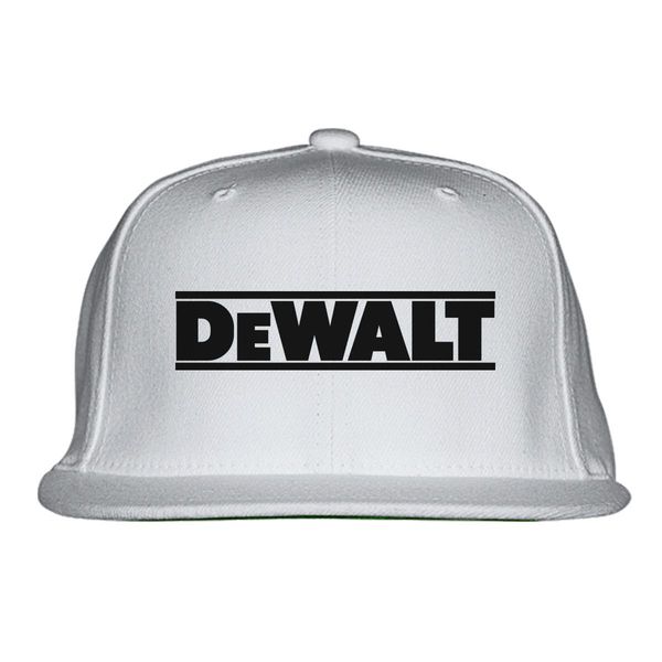 Dewalt Logo Snapback Hat White / One Size