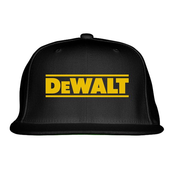 Dewalt Logo Snapback Hat Black / One Size