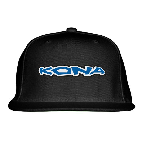 Kona Bikes Logo Snapback Hat Black / One Size
