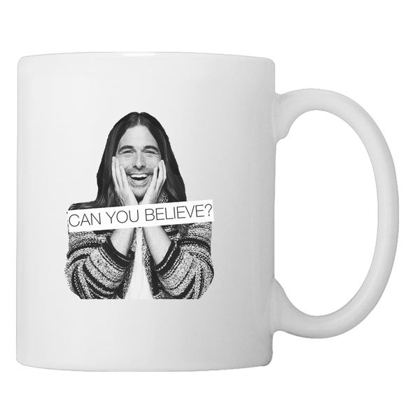 Can You Believe Queer Eye Coffee Mug White / One Size