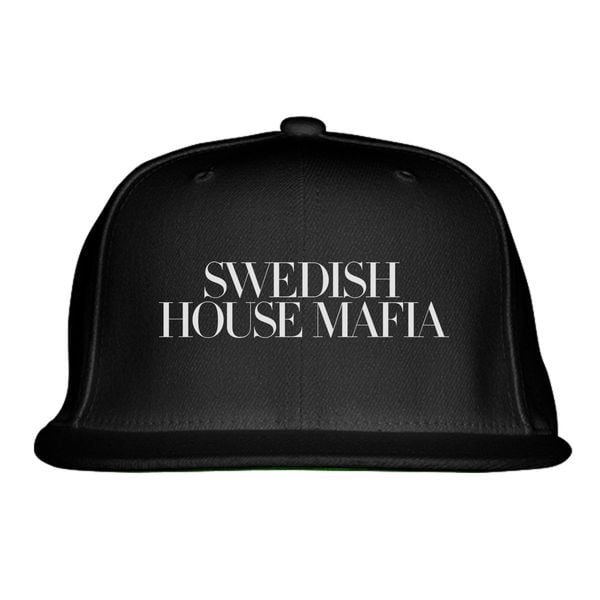 Swedish House Mafia Logo Snapback Hat Black / One Size