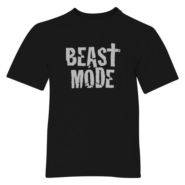Beast Mode Youth T-Shirt Black / S