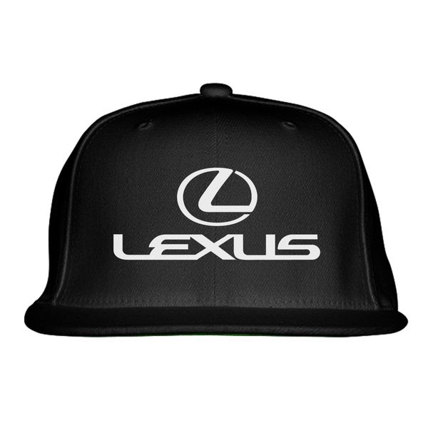 Lexus Logo Snapback Hat Black / One Size