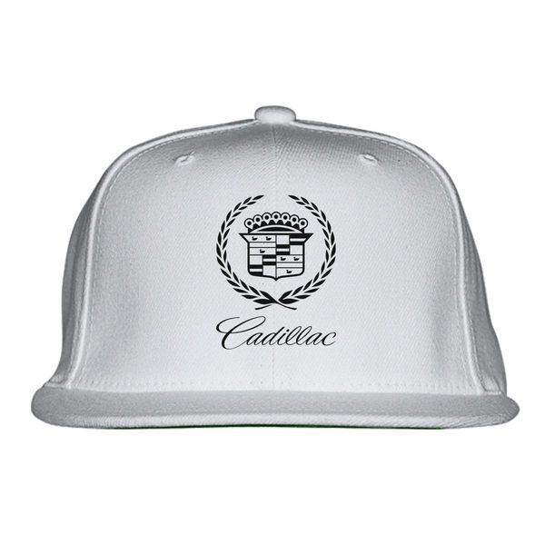 Cadilla Logo Snapback Hat White / One Size