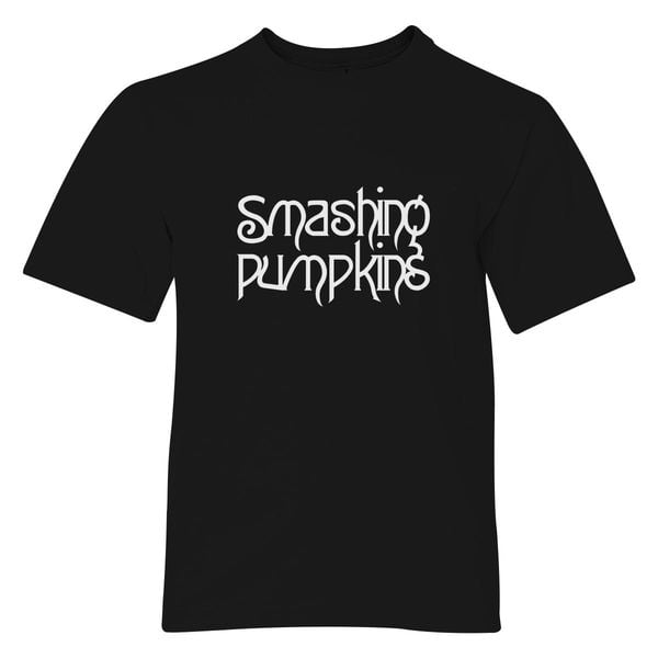 The Smashing Pumpkins Logo Youth T-Shirt Black / S