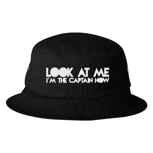 Look At Me I&#039;M The Captain Now Bucket Hat Black / One Size