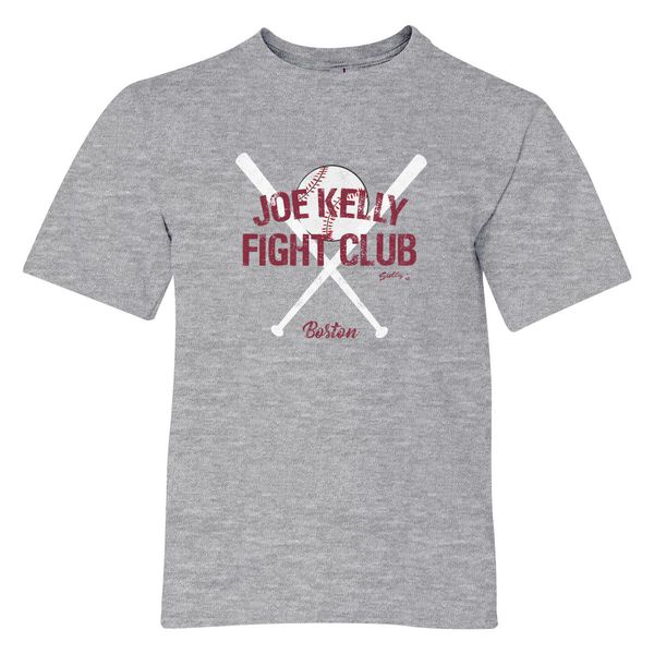 Joe Kelly Fight Club Youth T-Shirt Gray / S