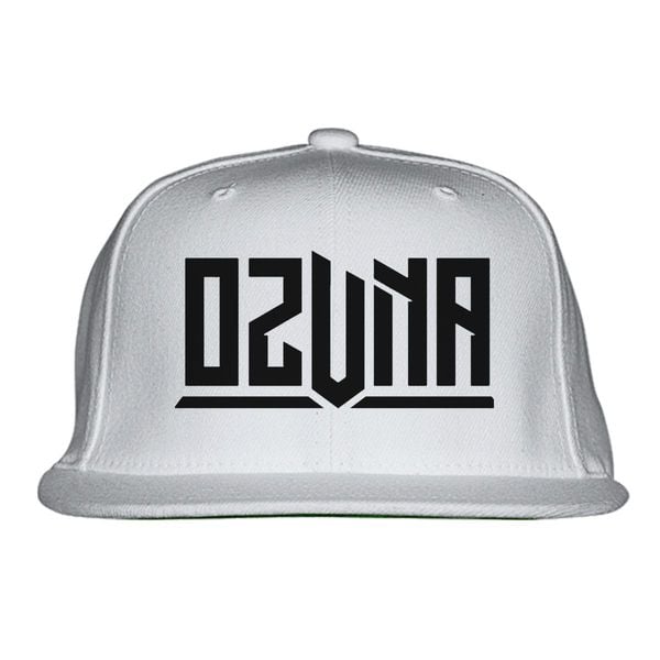 Ozuna Logo Snapback Hat White / One Size