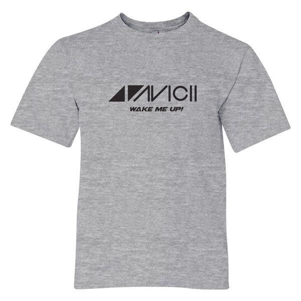 Avicii Wake Me Up Youth T-Shirt Gray / S