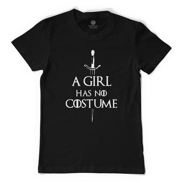 A Girl Has No Costume Men&#039;s T-Shirt Black / S