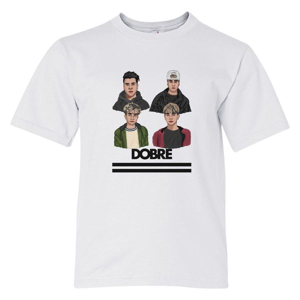 Dobre Brothers Dobre Twins Youth T-Shirt White / S