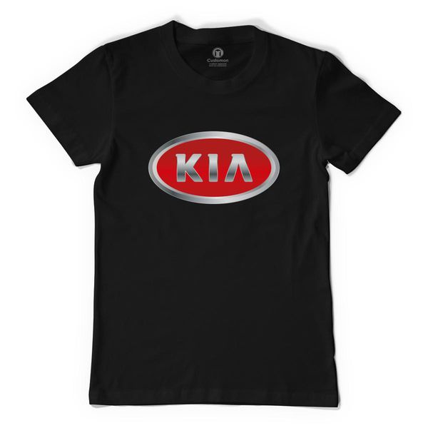 Kia Logo Men&#039;s T-Shirt Black / S