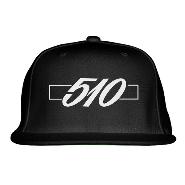 Datsun 510 Logo Snapback Hat Black / One Size