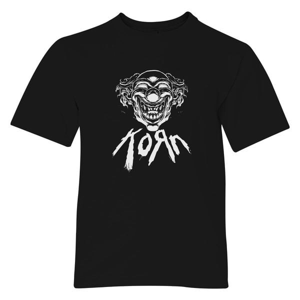 Korn Youth T-Shirt Black / S