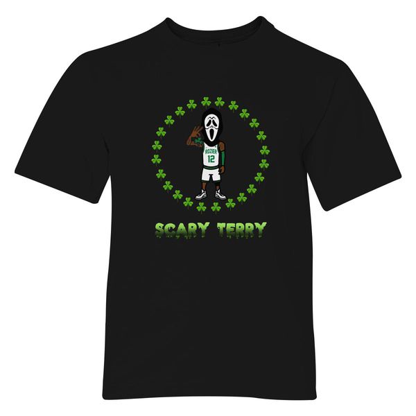 Cool Scary Terry Youth T-Shirt Black / S