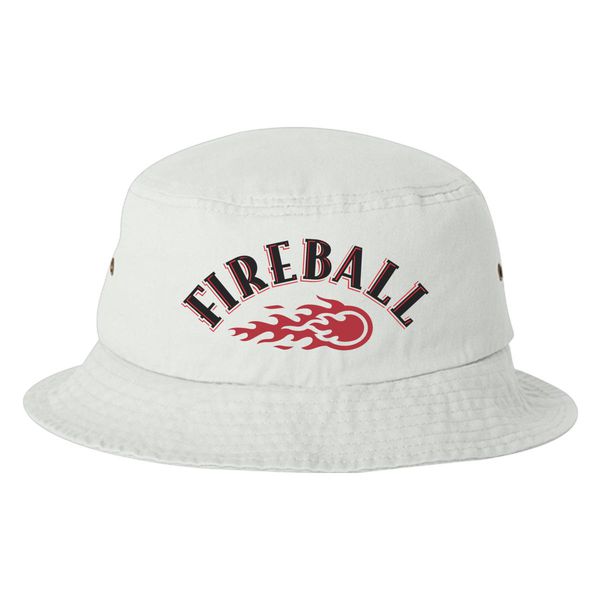 Fireball Cinnamon Whisky Bucket Hat White / One Size