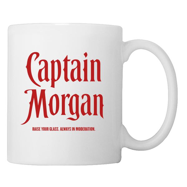 Captain Morgan Coffee Mug White / One Size