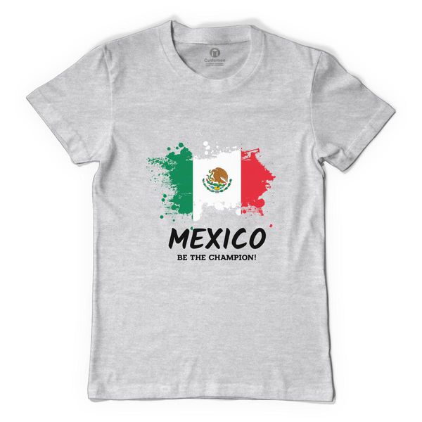 Fifa World Cup 2018 Mexico Men&#039;s T-Shirt Gray / S
