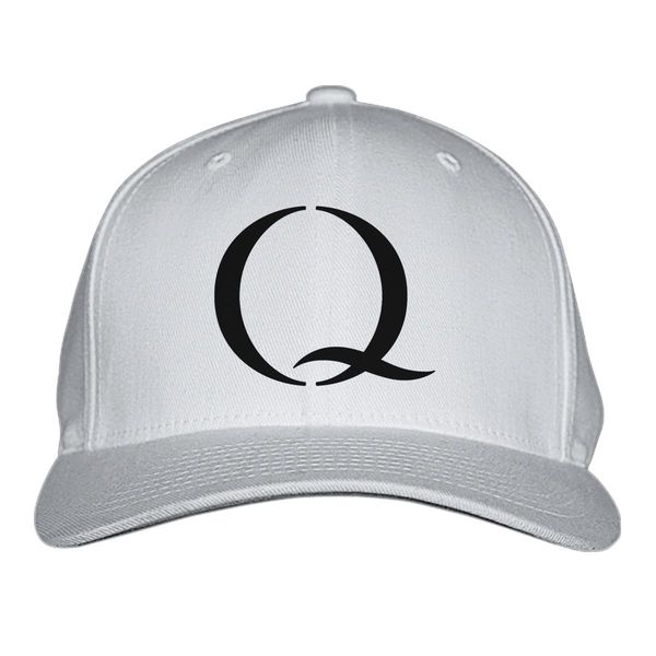 Q - Qanon Baseball Cap White / S/M