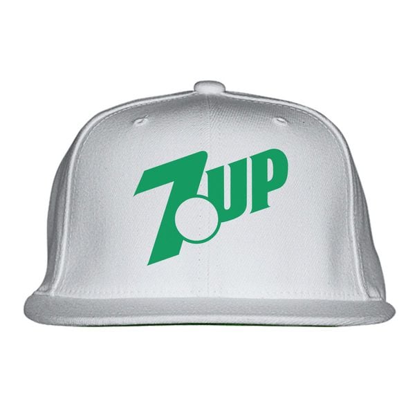 7Up Snapback Hat White / One Size