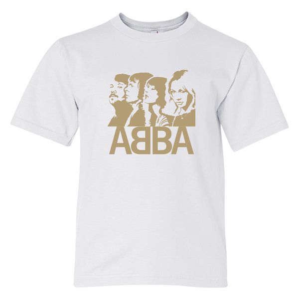 Abba Youth T-Shirt White / S