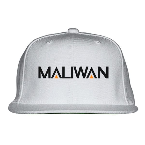 Maliwan Logo Snapback Hat White / One Size