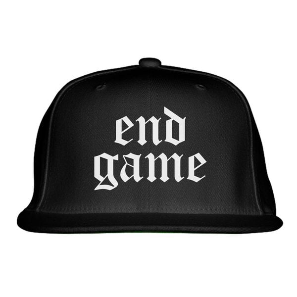 End-Game Snapback Hat Black / One Size