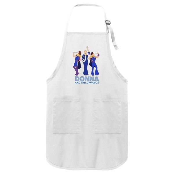 Donna And The Dynamos Apron White / One Size