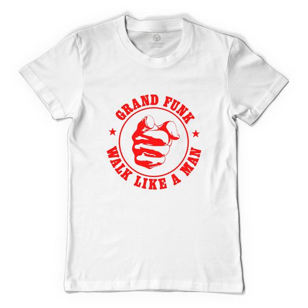 Grand Funk Walk Like A Man Men&#039;s T-Shirt White / S
