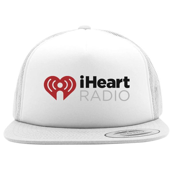 I Heart Radio (Iheartradio) Symbol Foam Trucker Hat White / One Size