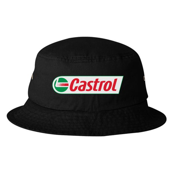 Castrol Logo Bucket Hat Black / One Size