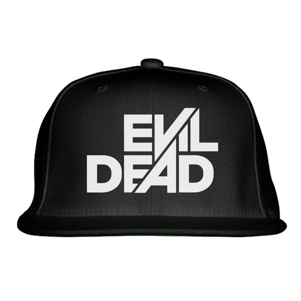 Evil Dead Logo Snapback Hat Black / One Size