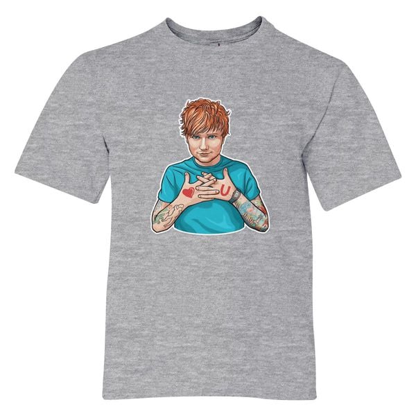 Ed Sheeran Youth T-Shirt Gray / S