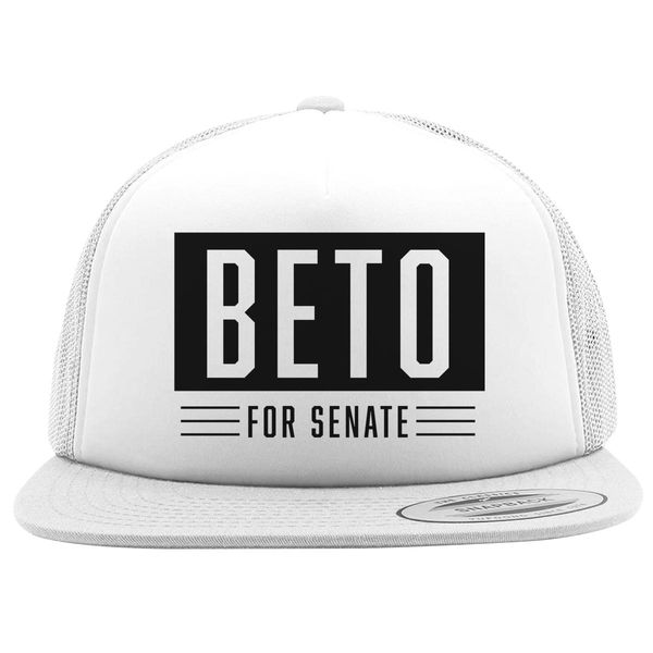 Beto O&#039;Rourke For Senate For Us For Texas Foam Trucker Hat White / One Size