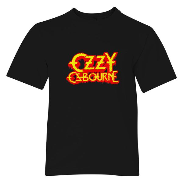 Ozzy Osbourne Bloddy Logo Youth T-Shirt Black / S
