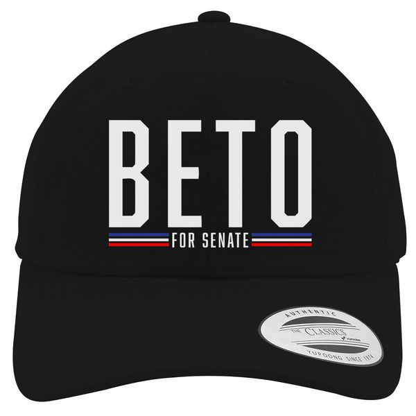 Beto For Senate Cotton Twill Hat Black / One Size